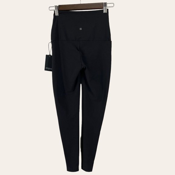 Lanston Black Colorful Crossover Leggings - Picture 2 of 8